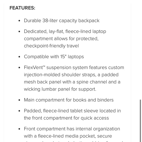 The North Face Surge Transit Backpack 38L - Picture 12 of 13